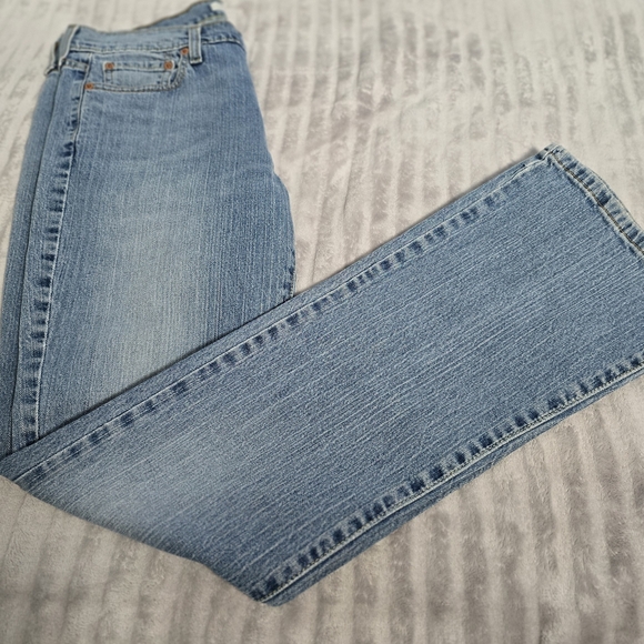 Levi’s 735 Bootcut Jeans Women 32x32 Light Wash Stretch Cowgirl Western Denim559 - Picture 2 of 10